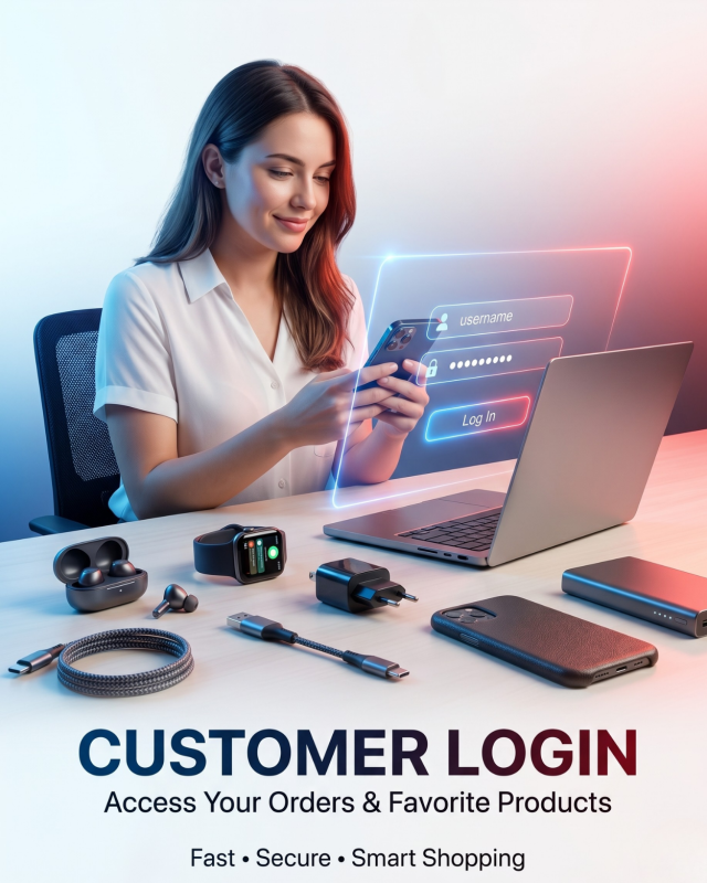 Customer Login page Image