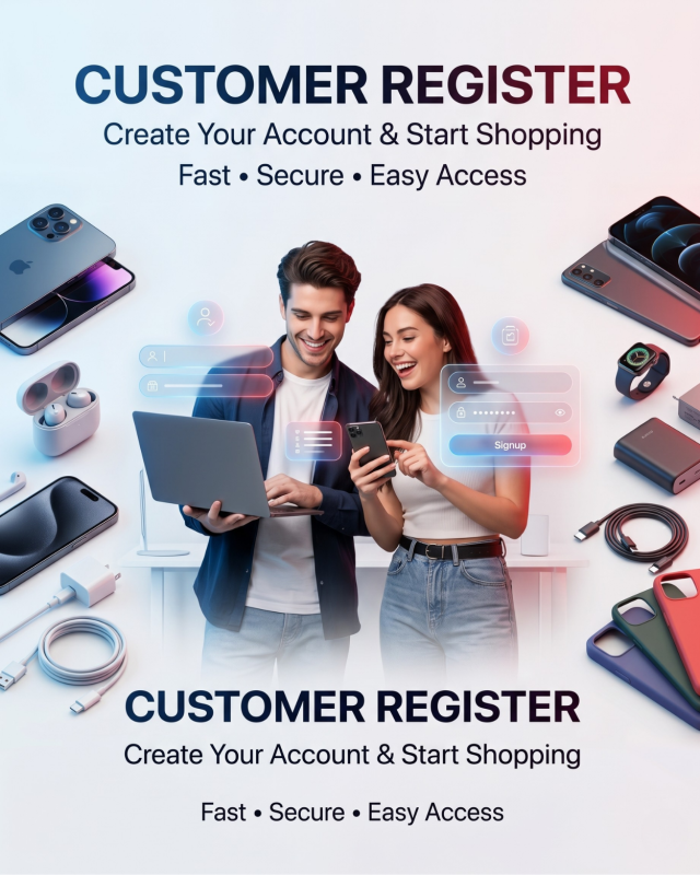 Customer Register Page Image